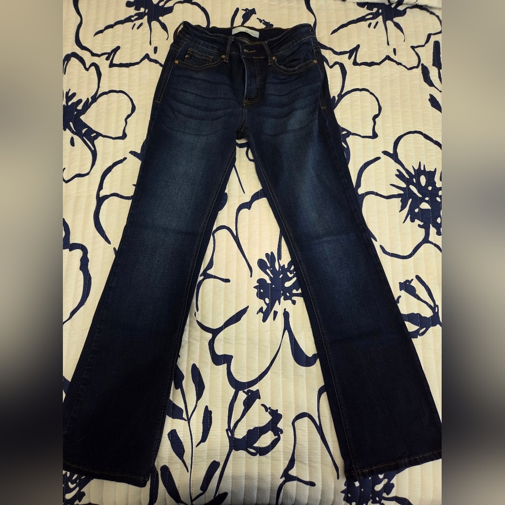 50% OFF SALE..KanCan Dark Blue Flare Jeans